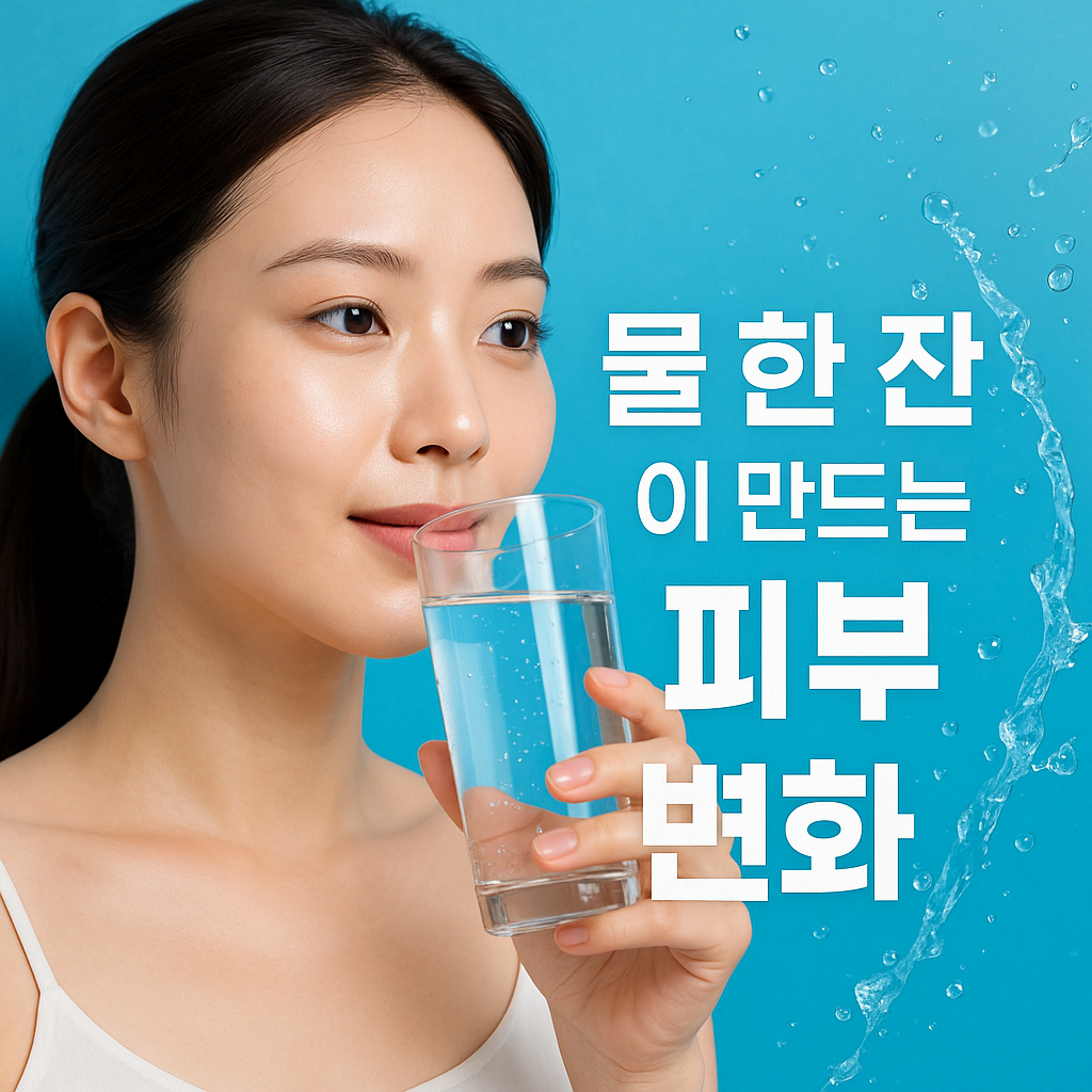 물 한 잔의 힘: 피부 미용과 체중 감량에 효과적인 물 마시기