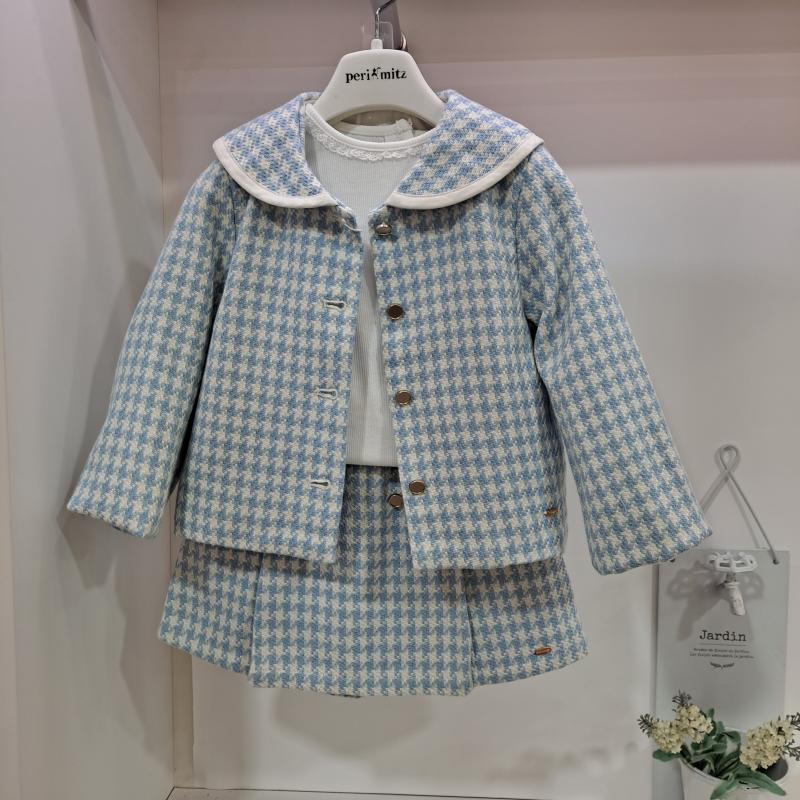 페리미츠 여아투피스 초등입학식룩P2411 블루하운드투스 투피스