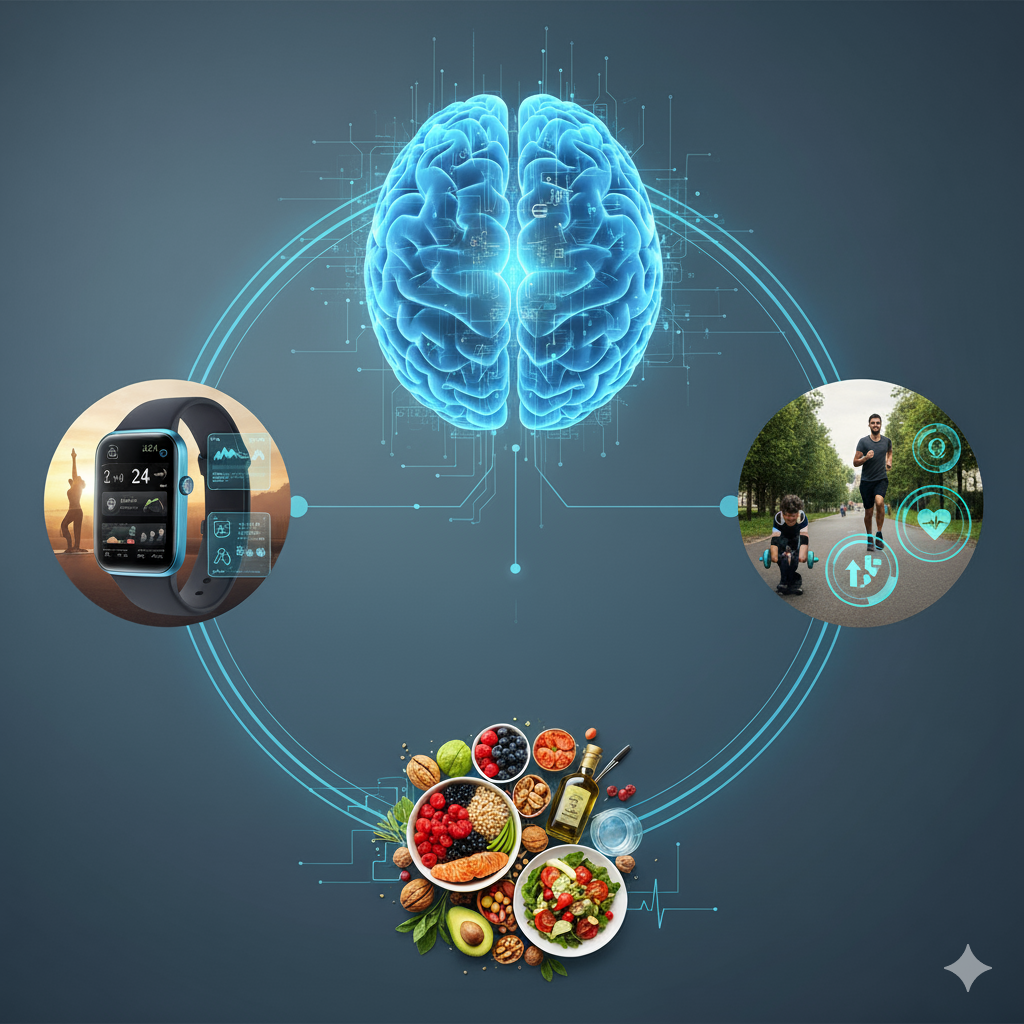 뇌를 지키는 생활 습관, 식단, 운동