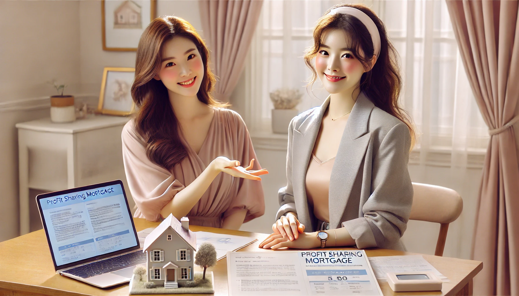 손익공유형 모기지 조건 확인하는 이미지