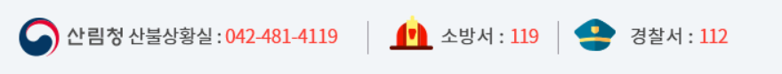 산불 신고
