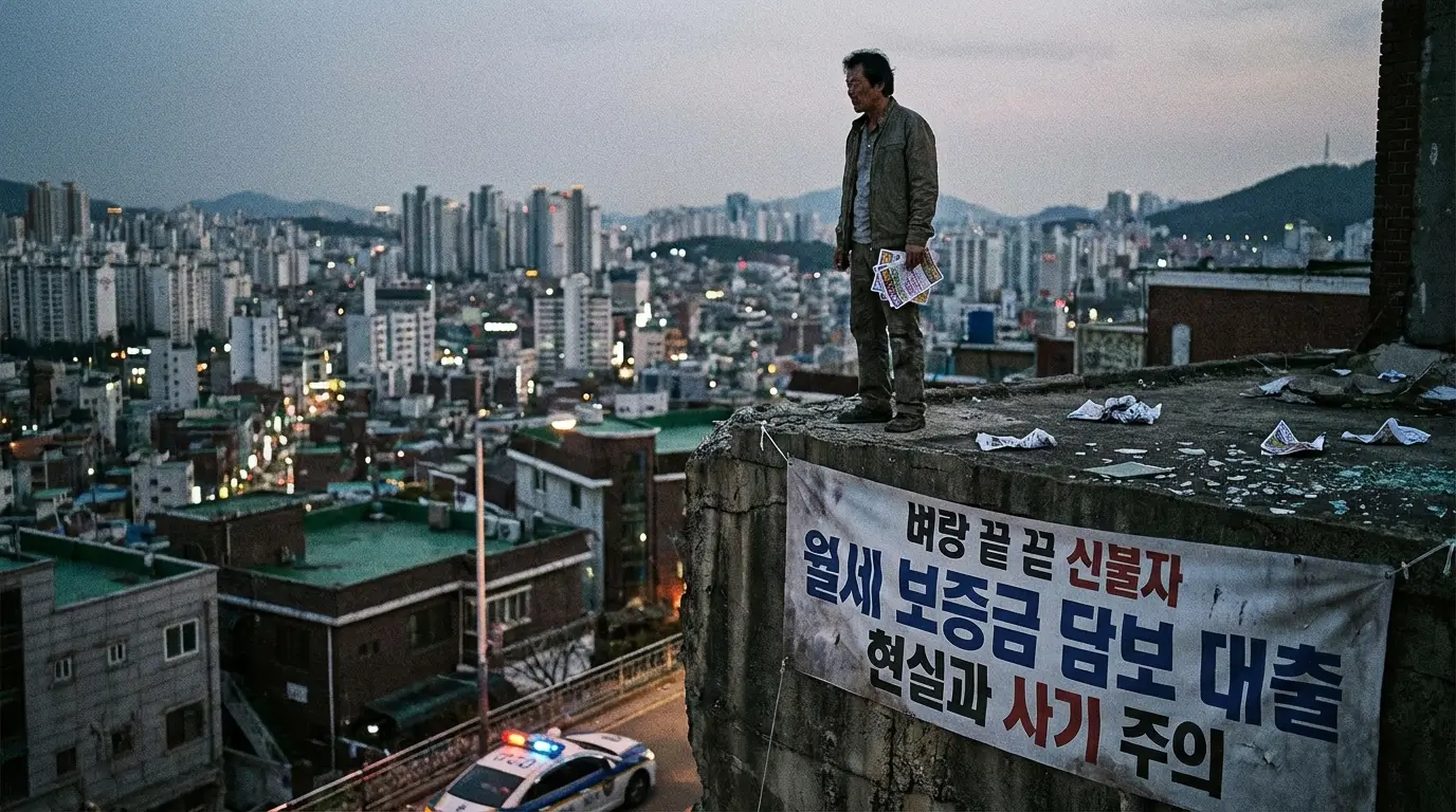 벼랑 끝 신불자 월세 보증금 담보 대출 현실과 사기 주의
