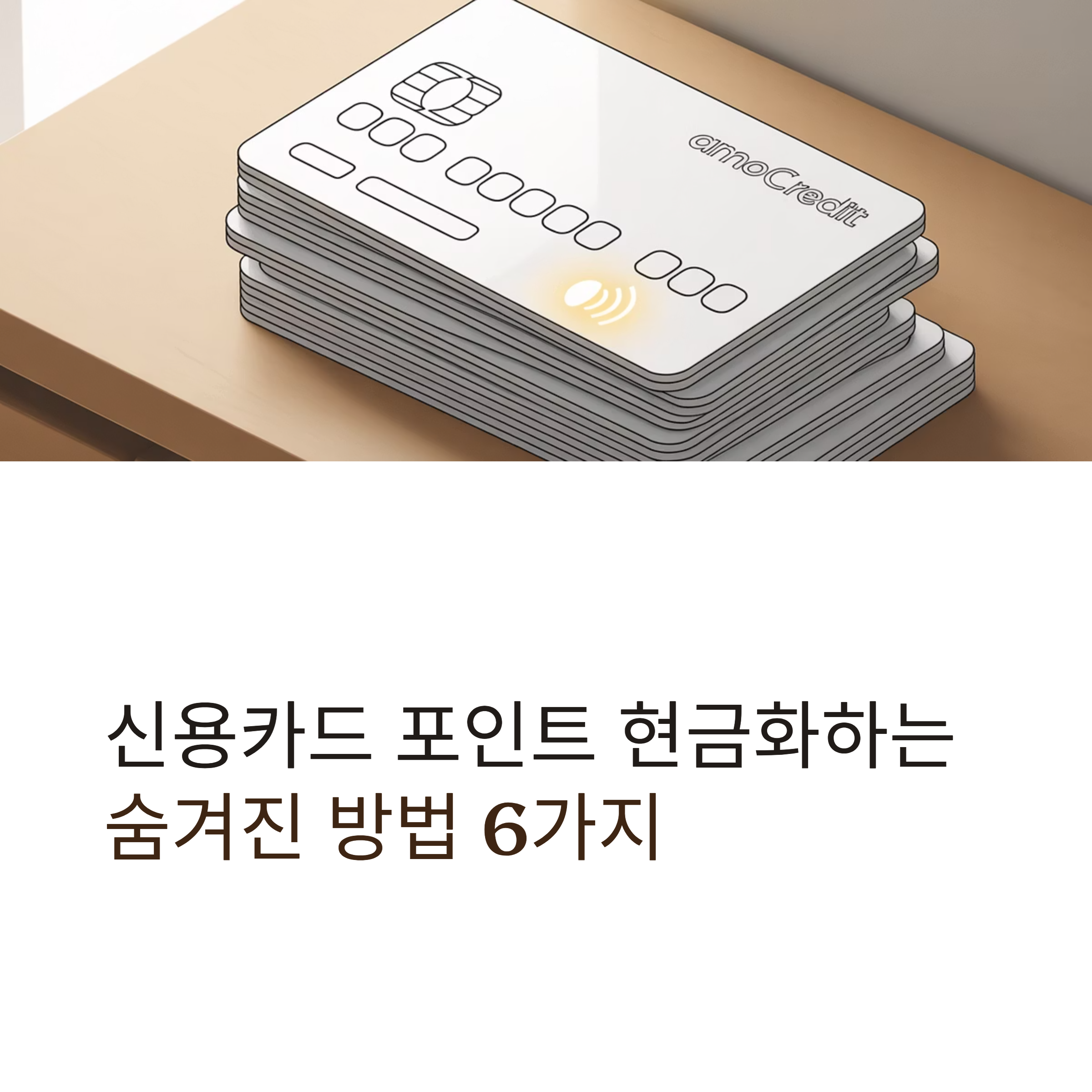 신용카드 포인트 현금화 대표이미지