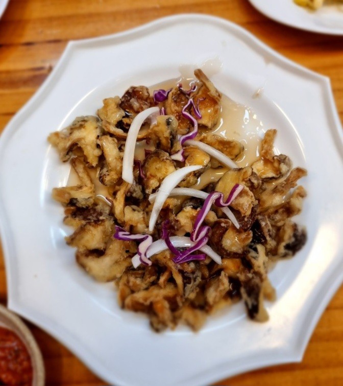 송고가 인기음식