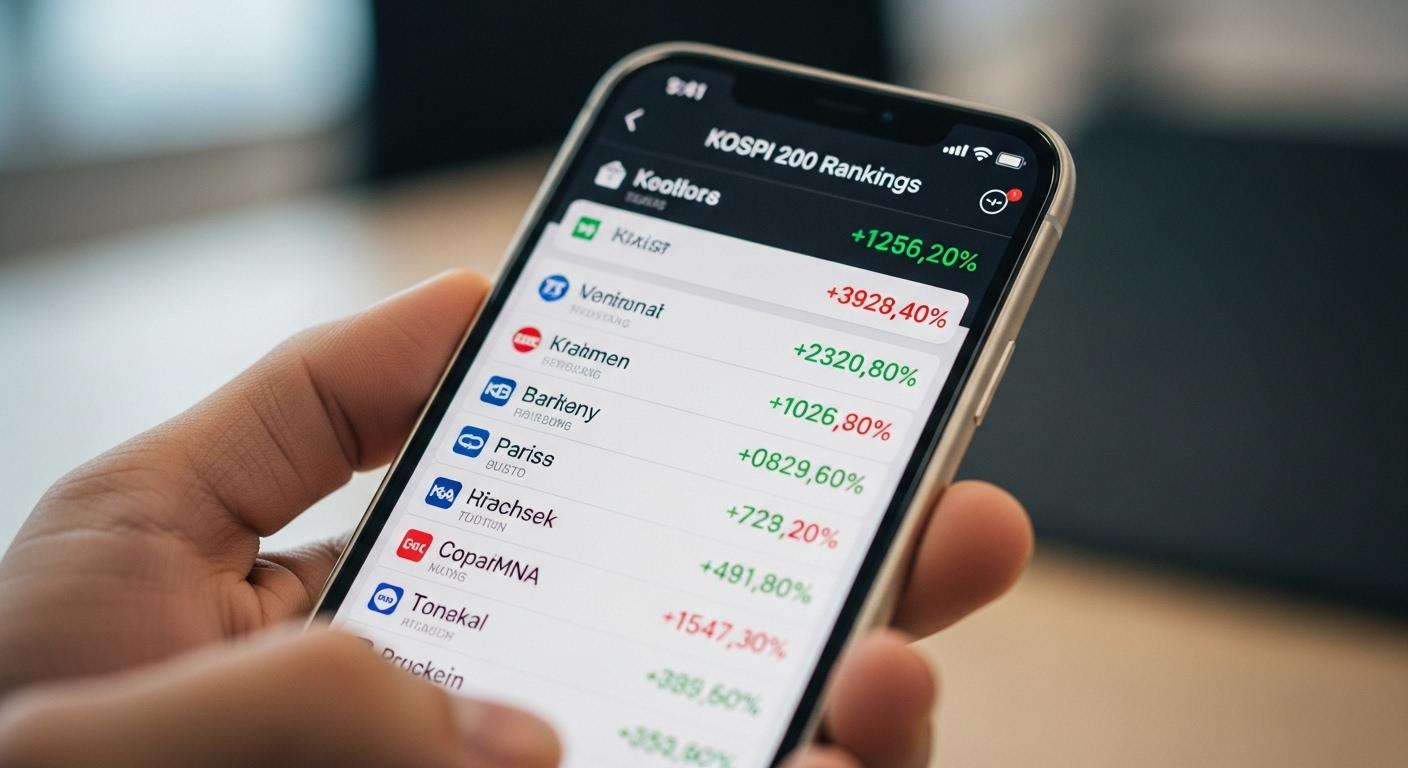 코스피 순위 200