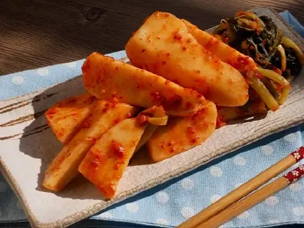 무 요리 5가지