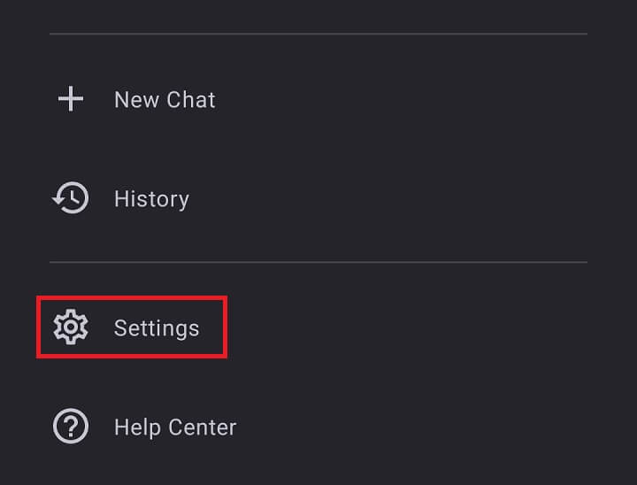 Settings-클릭