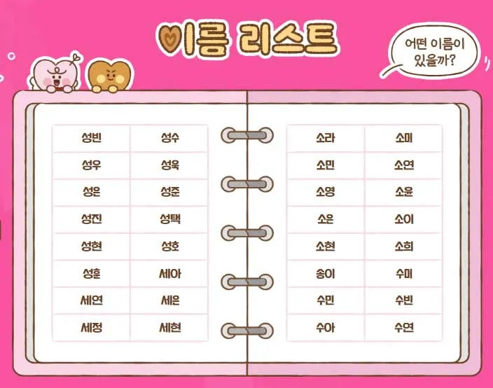 칸쵸 칸초 이름찾기 이벤트 이름리스트&amp;#44; 경품&amp;#44; 참여방법&amp;#44; 참여 홈페이지