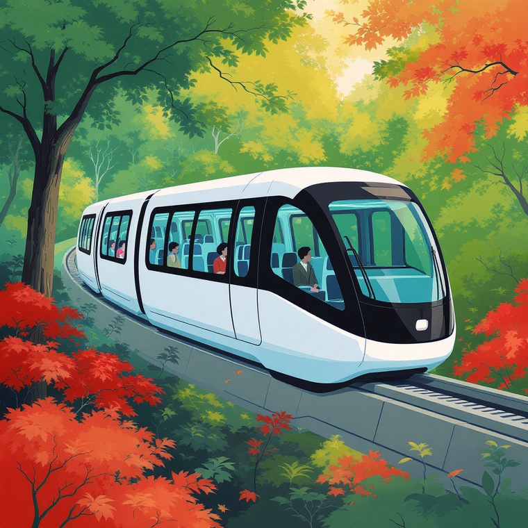 화담숲 모노레일