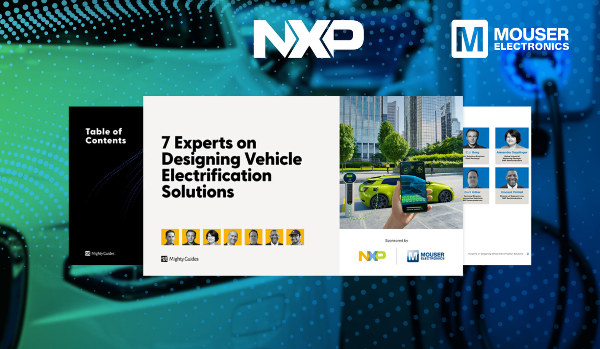 마우저-NXP 전기차 모터 제어 기술 전자책 화면