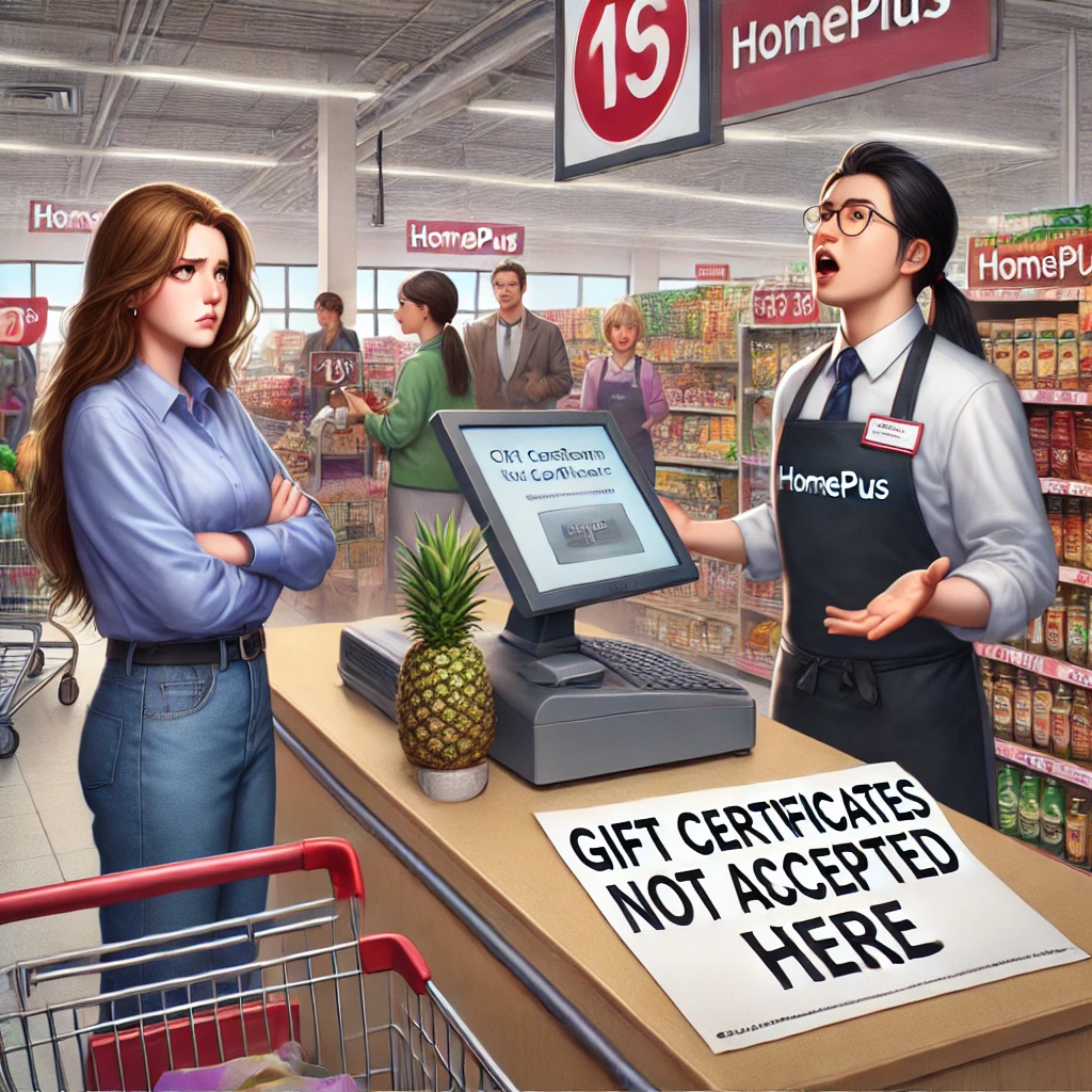 홈플러스 상품권 사태