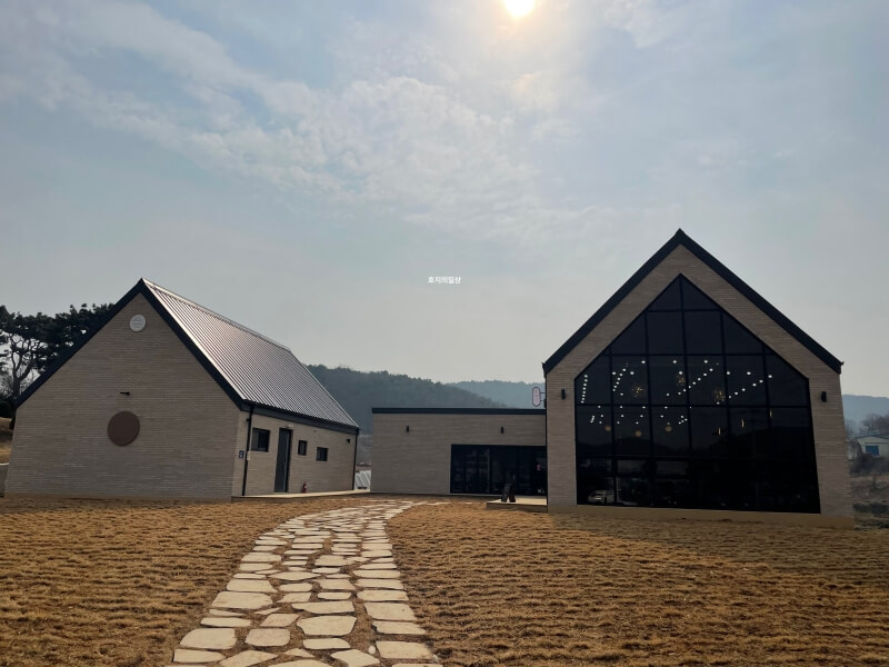 충남 보령 천북 굴단지 맛집 카페 장은리
