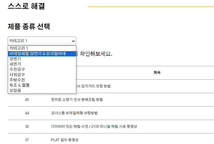 아메리칸스탠다드 스스로해결 방법