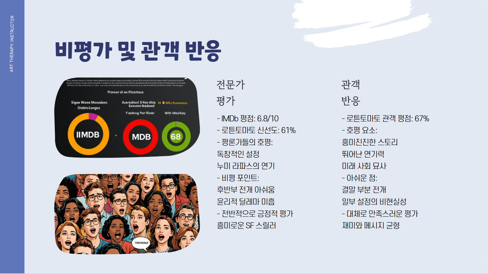 비평가 및 관객 반응 관련 사진