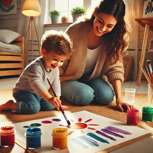 아이와 함께하는 집표 미술놀이