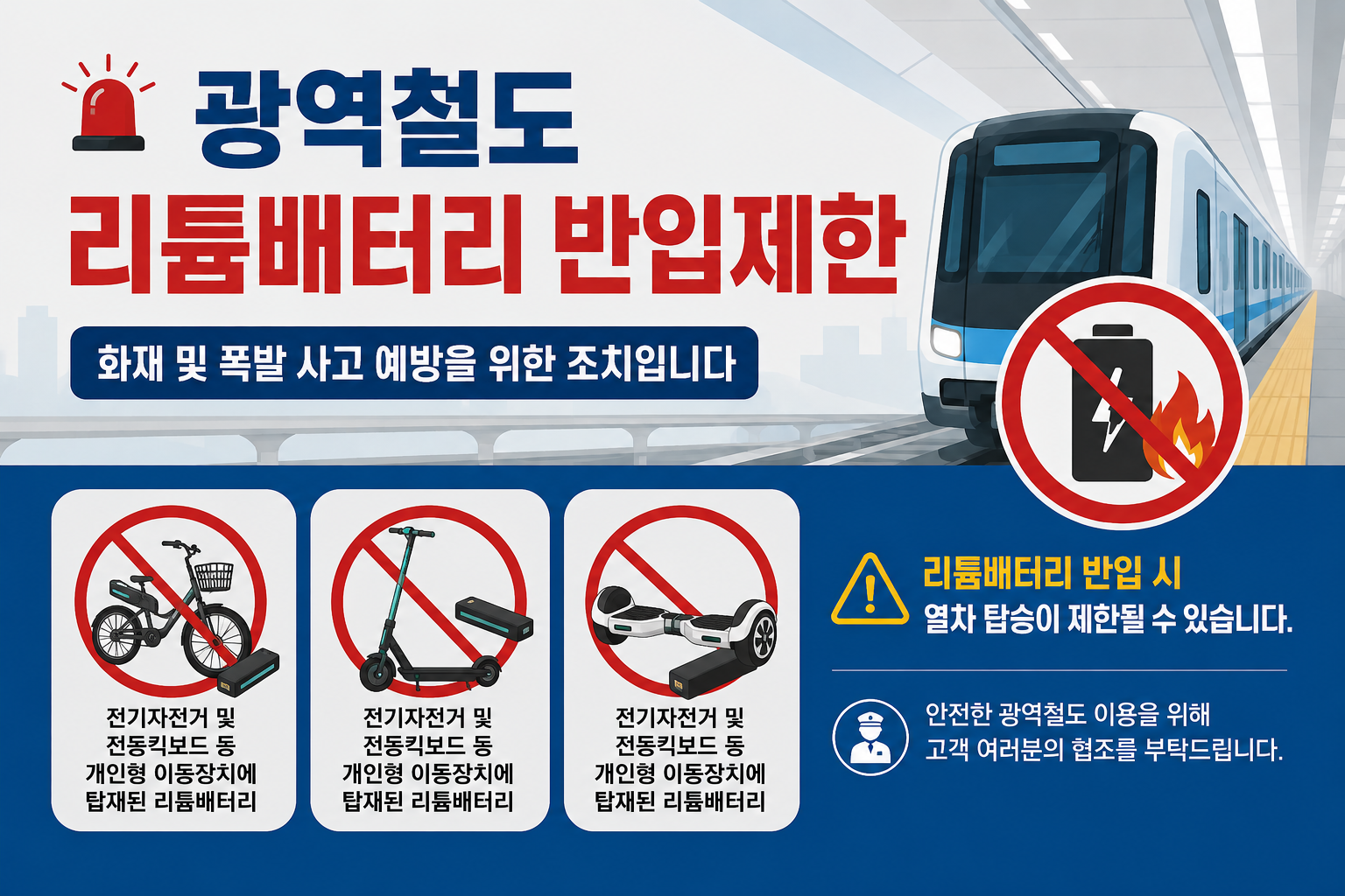 리튬배터리 제한