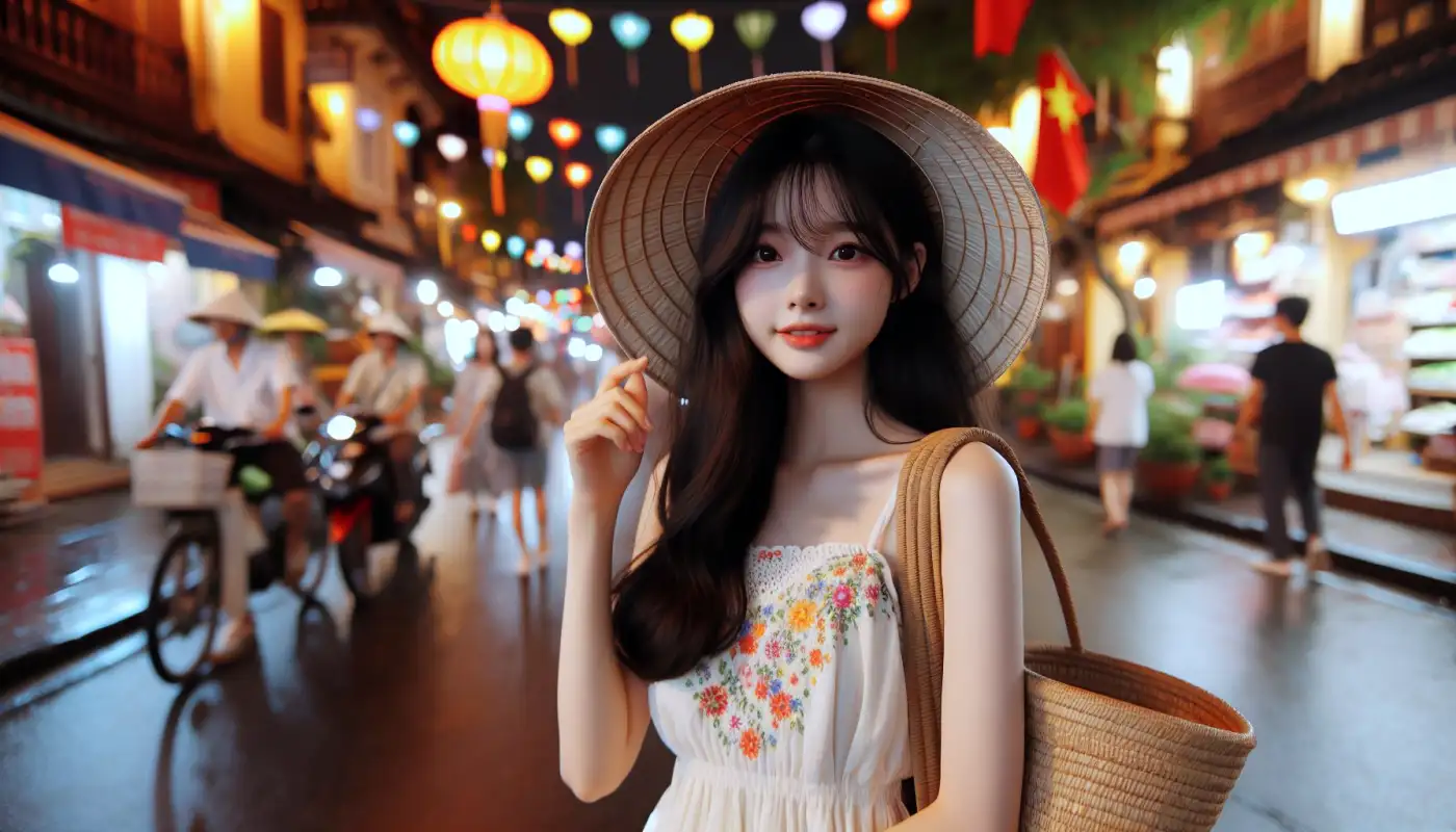 여행지-추천으로-관광하는-여성의-모습