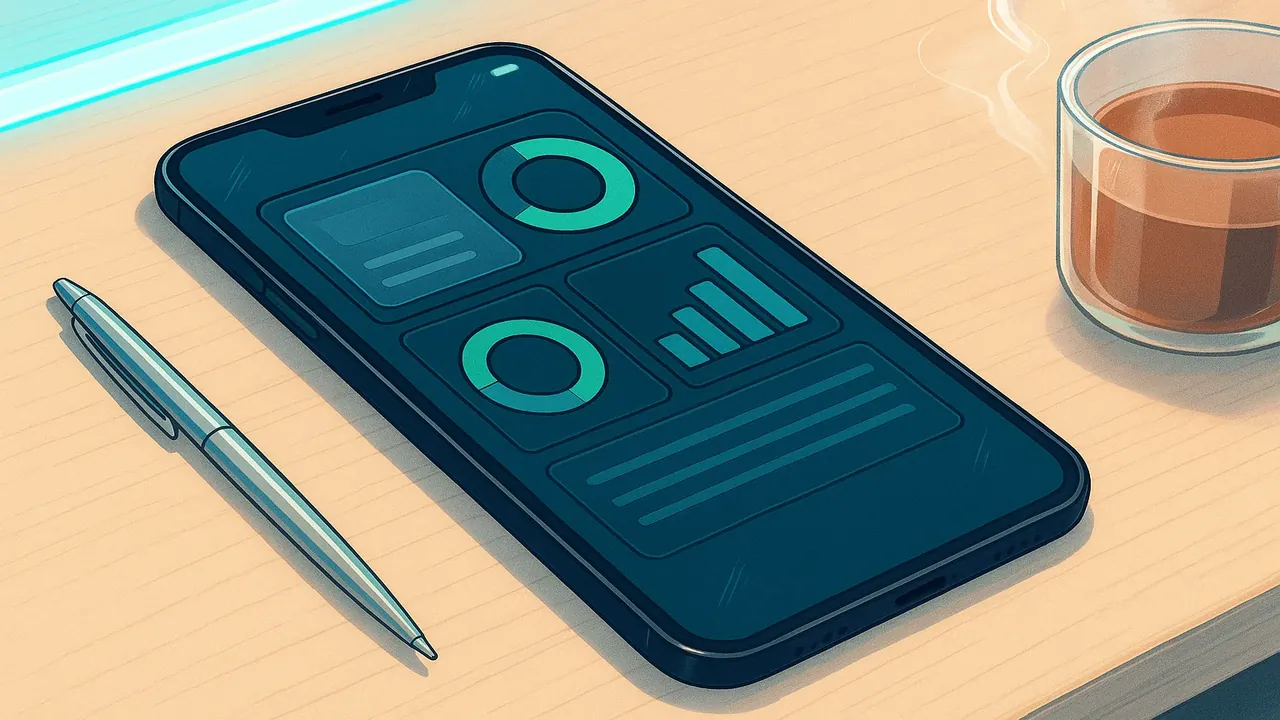 스마트폰 화면에 손택스 앱 메인 인터페이스가 표시되어 있고, 주요 메뉴들이 깔끔하게 정리된 모습