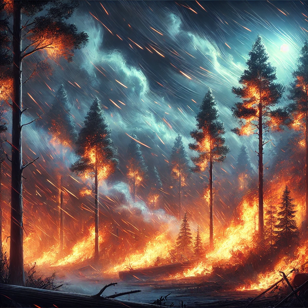 산불에 관련된 사진