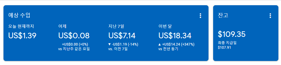 애드센스 1000명