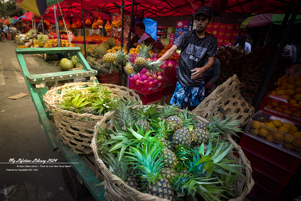 필리핀 세부 거리 시장