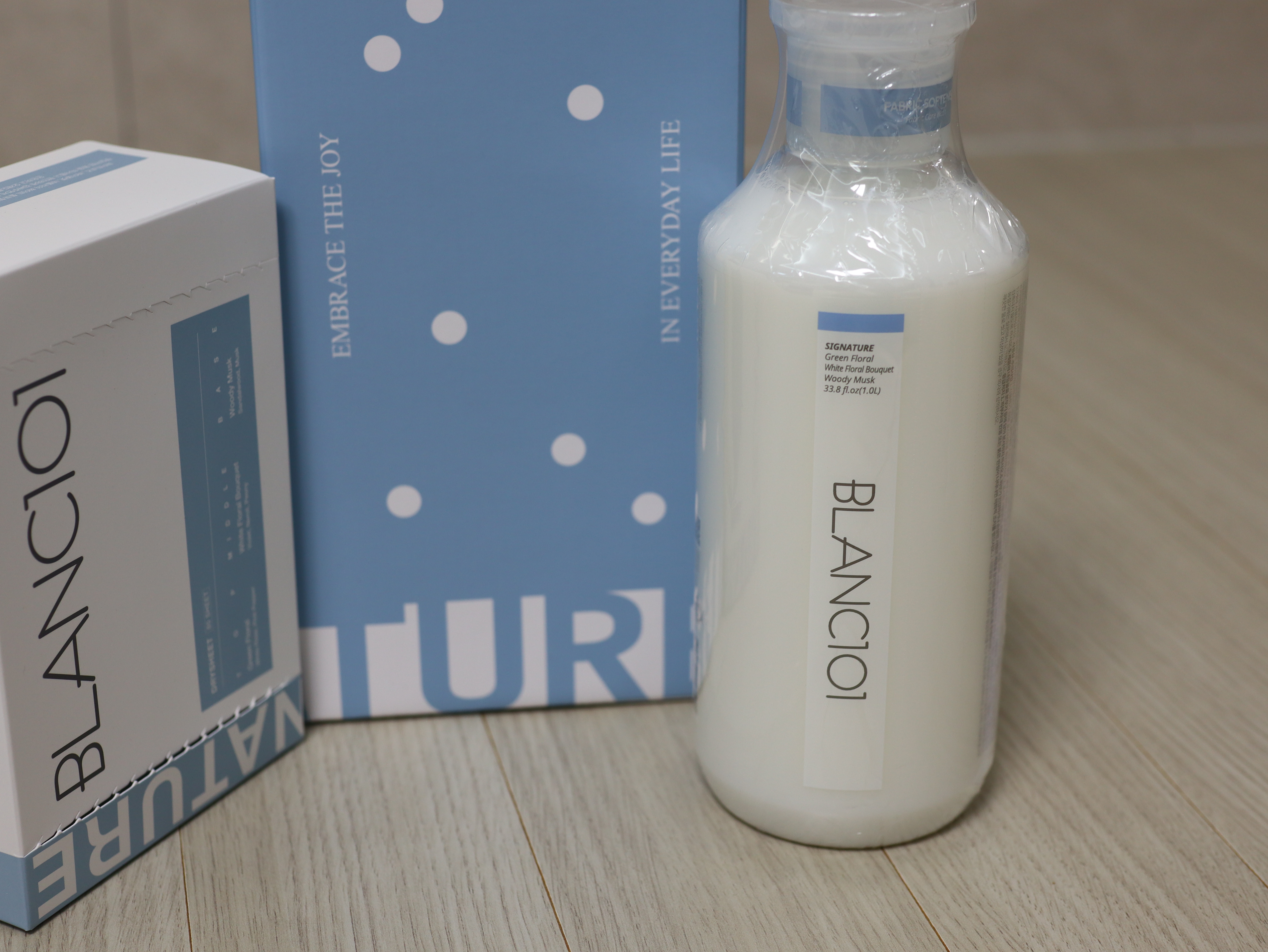 블랑101 섬유유연제 시그니처 프레시 코튼 겨울의류 관리