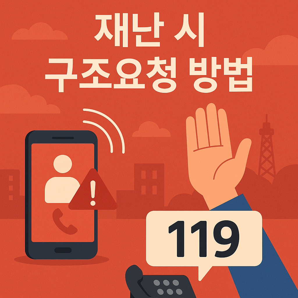 재난 구조 요청