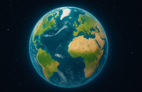 지구 둘레 km 길이 구하기