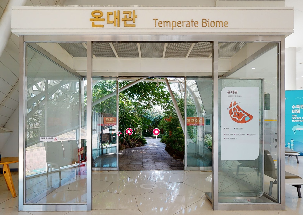 충남 서천 국립생태원: 실내 에코리움과 야외 전시, 백패커 방문