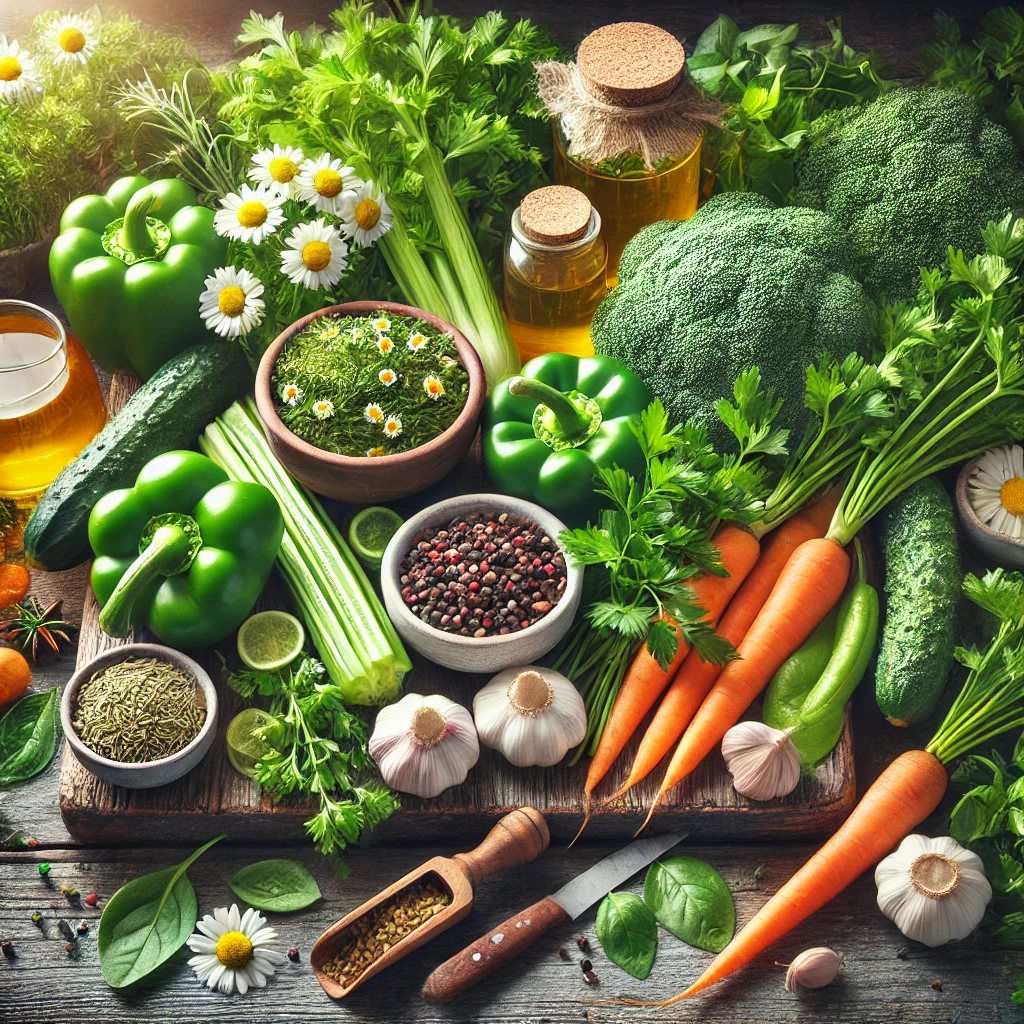 루테올린이-풍부한-식품