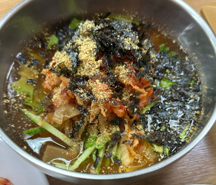 오늘N 메밀막국수 11000원 용산구 맛집