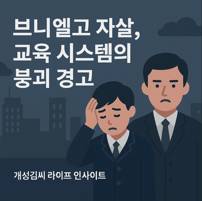 브니엘고자살,브니엘예고,부산 고등학생 투신,학업 스트레스 자살,예고 학생 극단 선택,사학 재단 비리