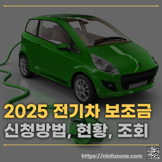 2025 전기차 보조금 신청 방법과 현황, 조회 총정리
