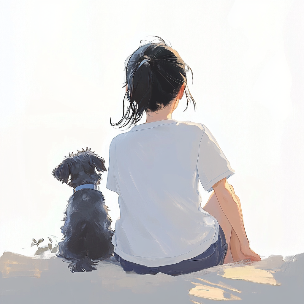 강아지에게 포근함과 따뜻함을 제공