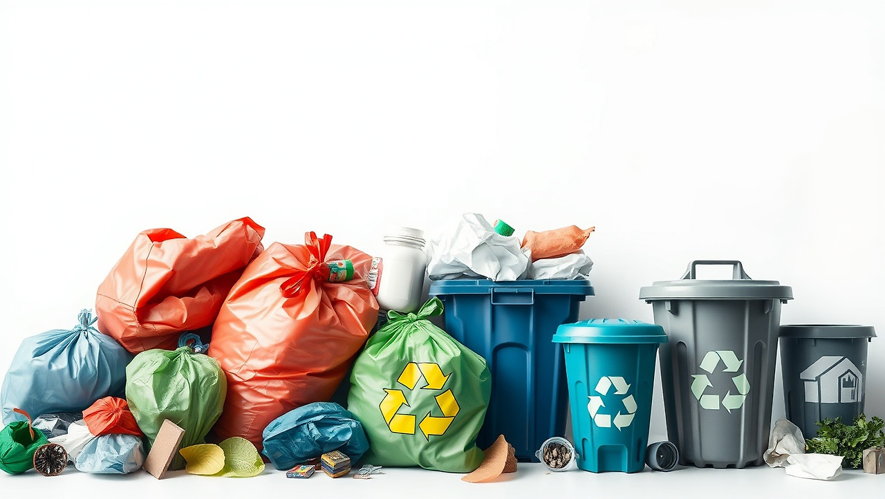 대용량 생활쓰레기