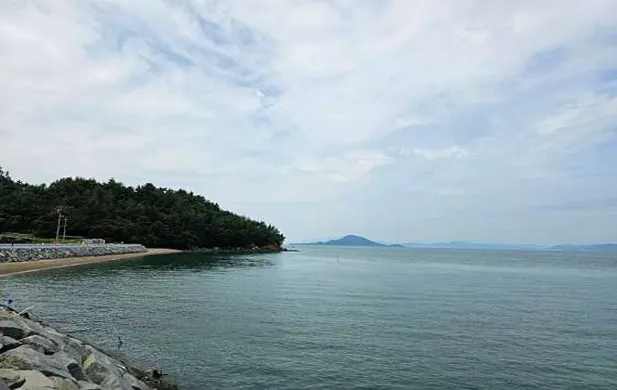 용동해수욕장