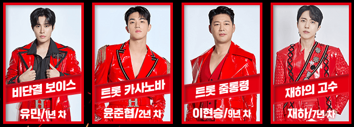  현역가왕2 준결승 1라운드 결과보기