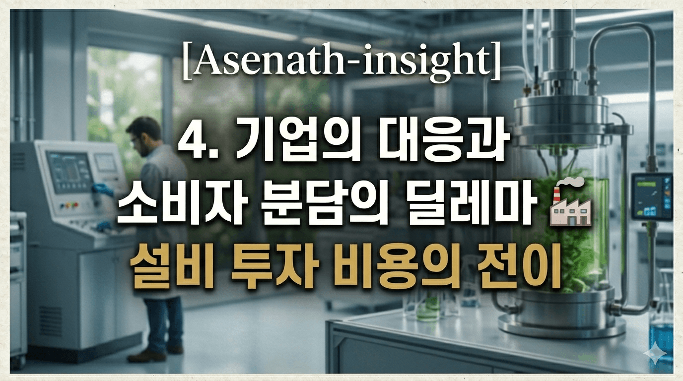 4. 기업의 대응과 소비자 분담의 딜레마 🏭