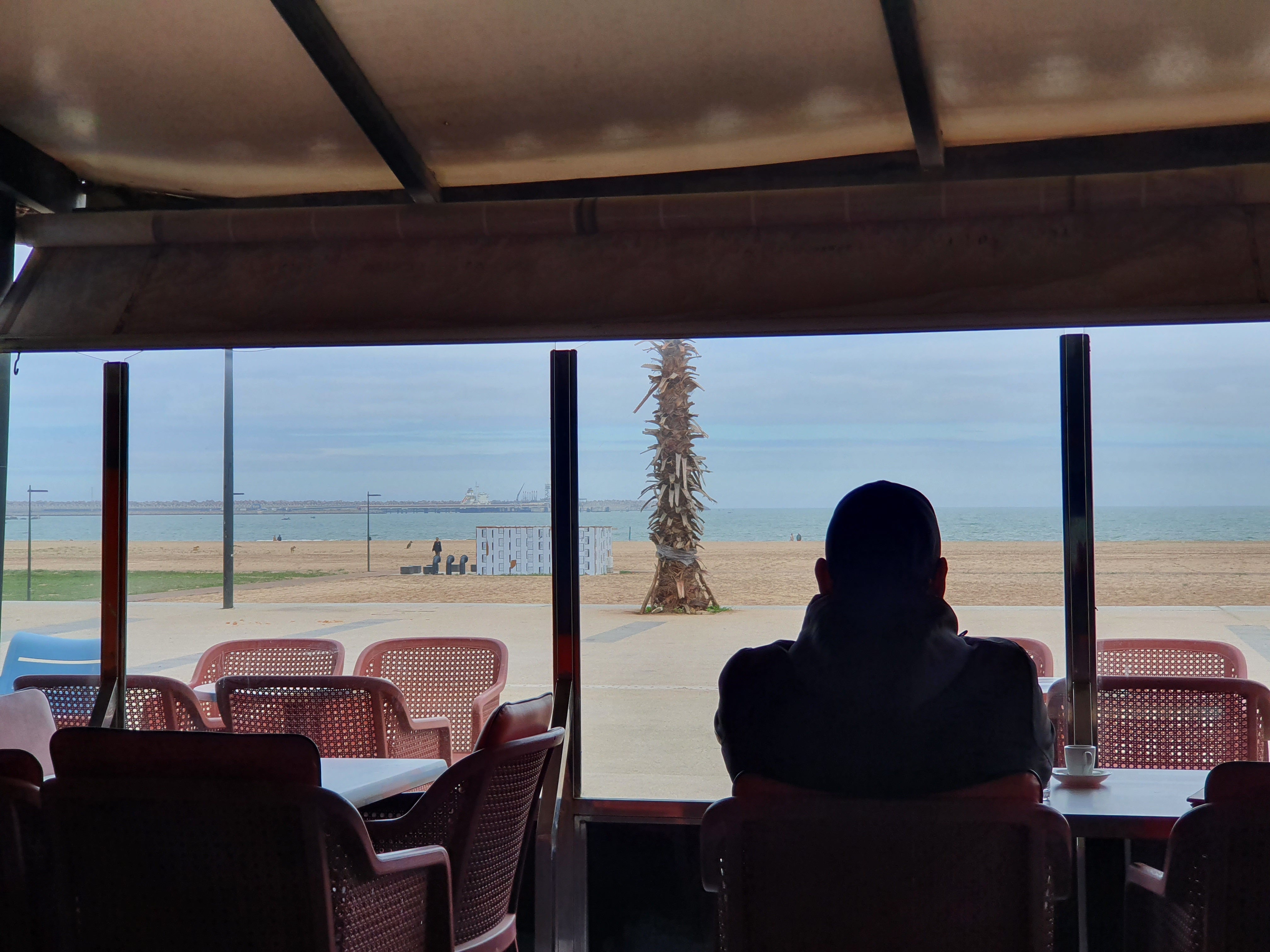 모로코 마네스마네 해변