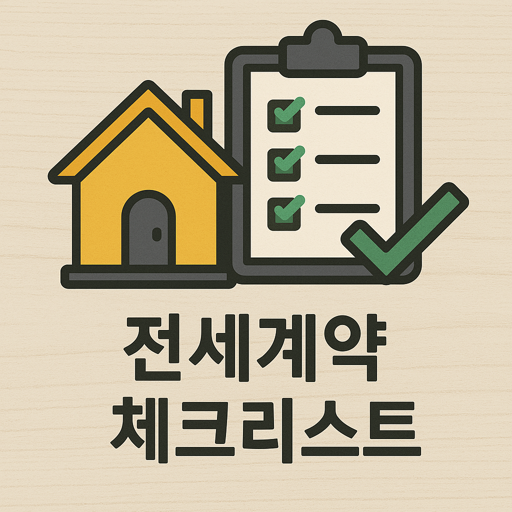 전세계약 체크리스트