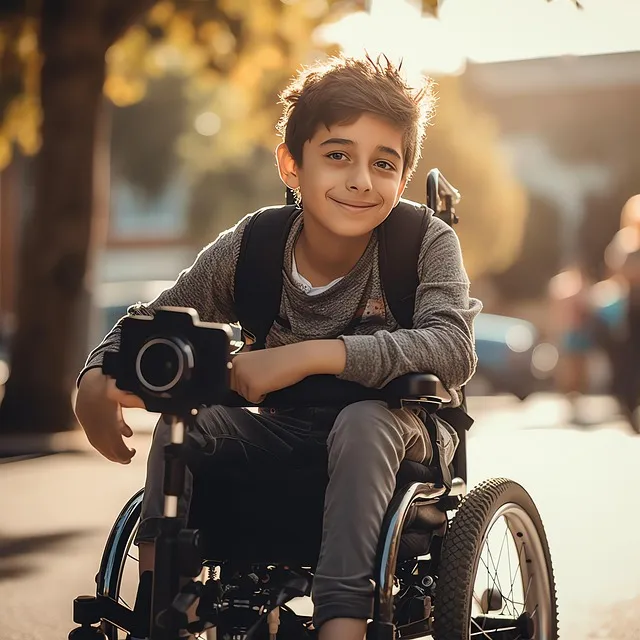 장애인 휠체어 지원