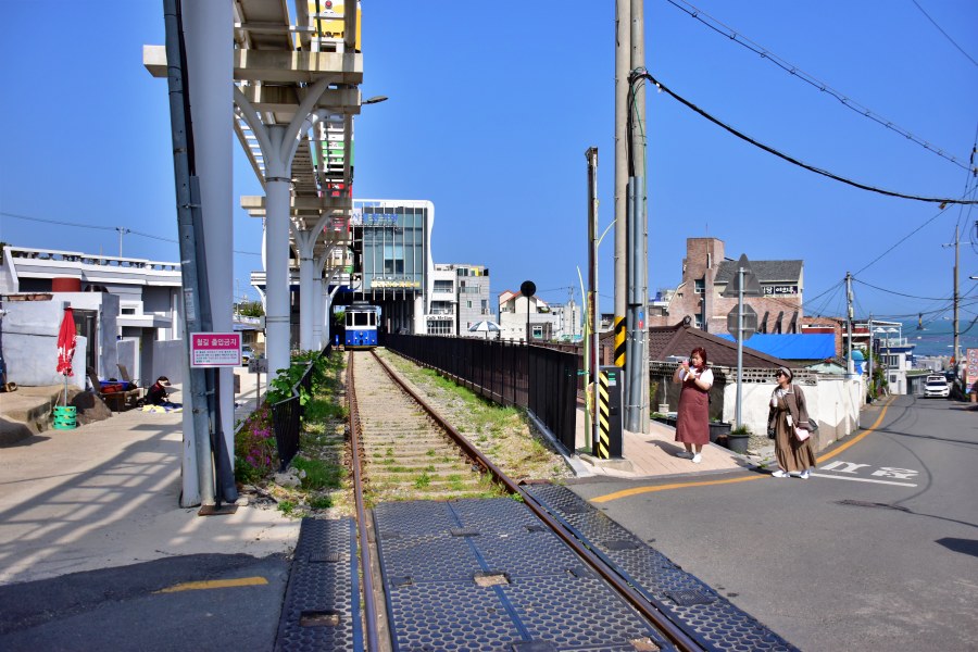 해운대 청사포 기찻길