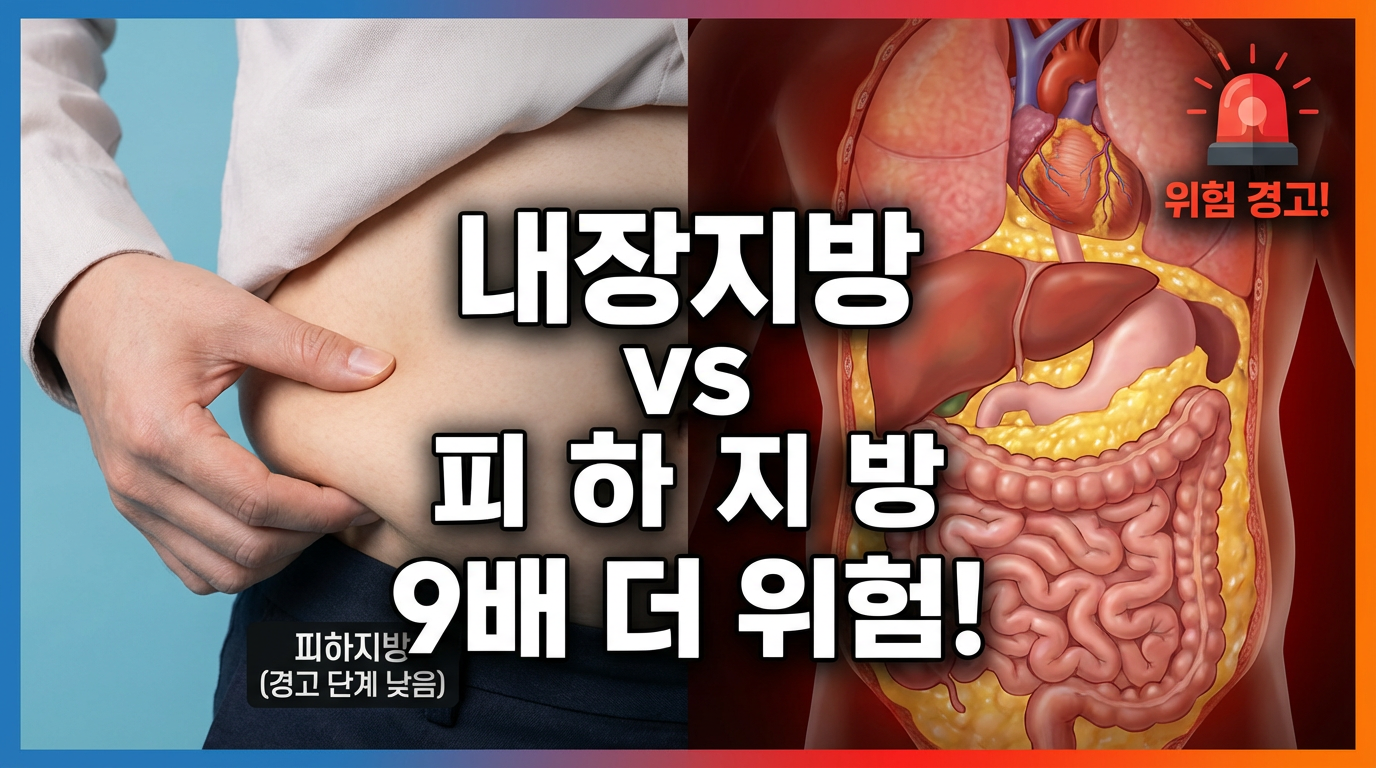 내장지방 vs 피하지방
