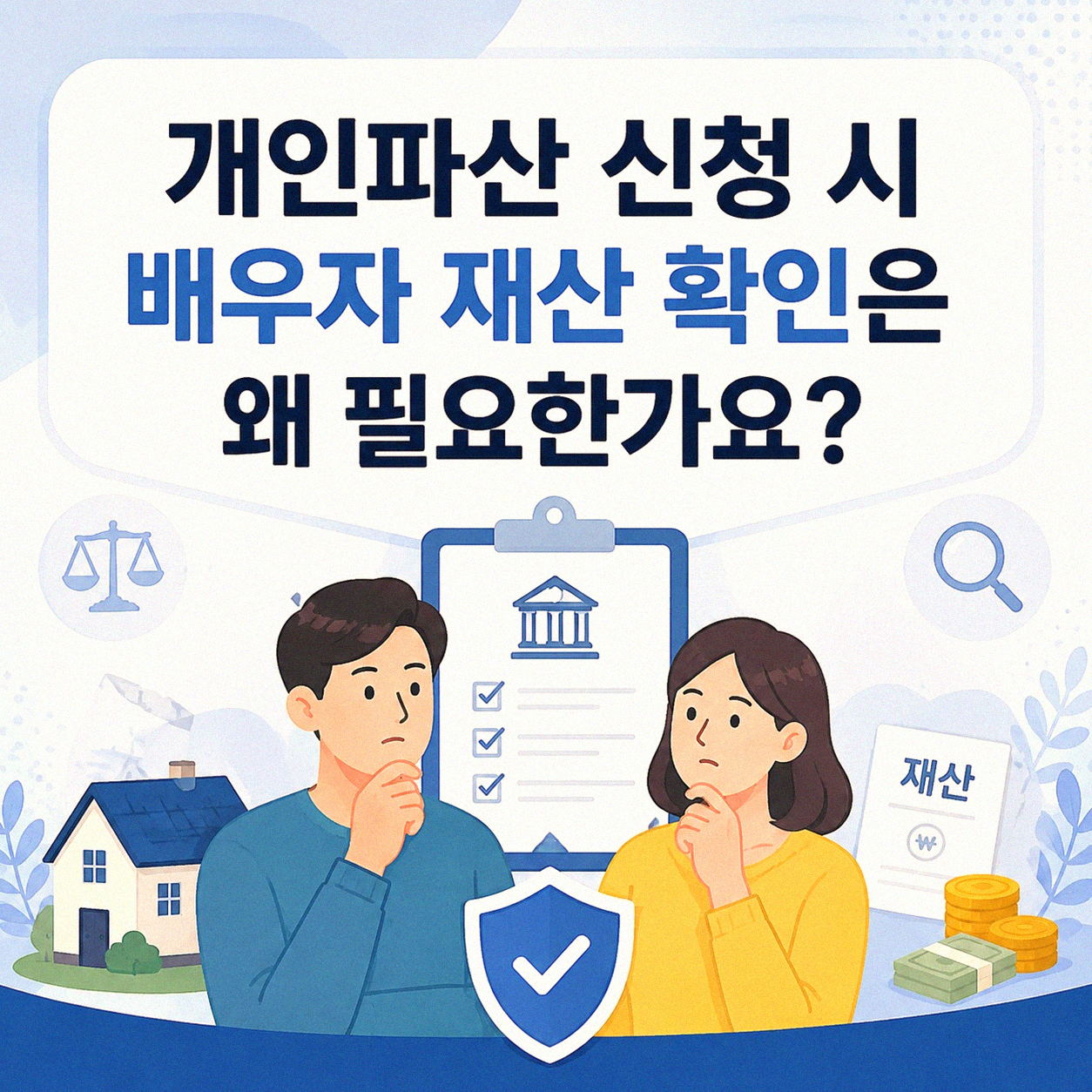개인파산 신청할 때 배우자 통장 내역, 어디까지 봐야 하나요?
