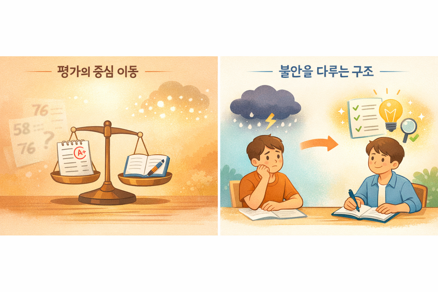 왜 자기 평가는 불안을 줄이는 가장 현실적인 방법이 되는가