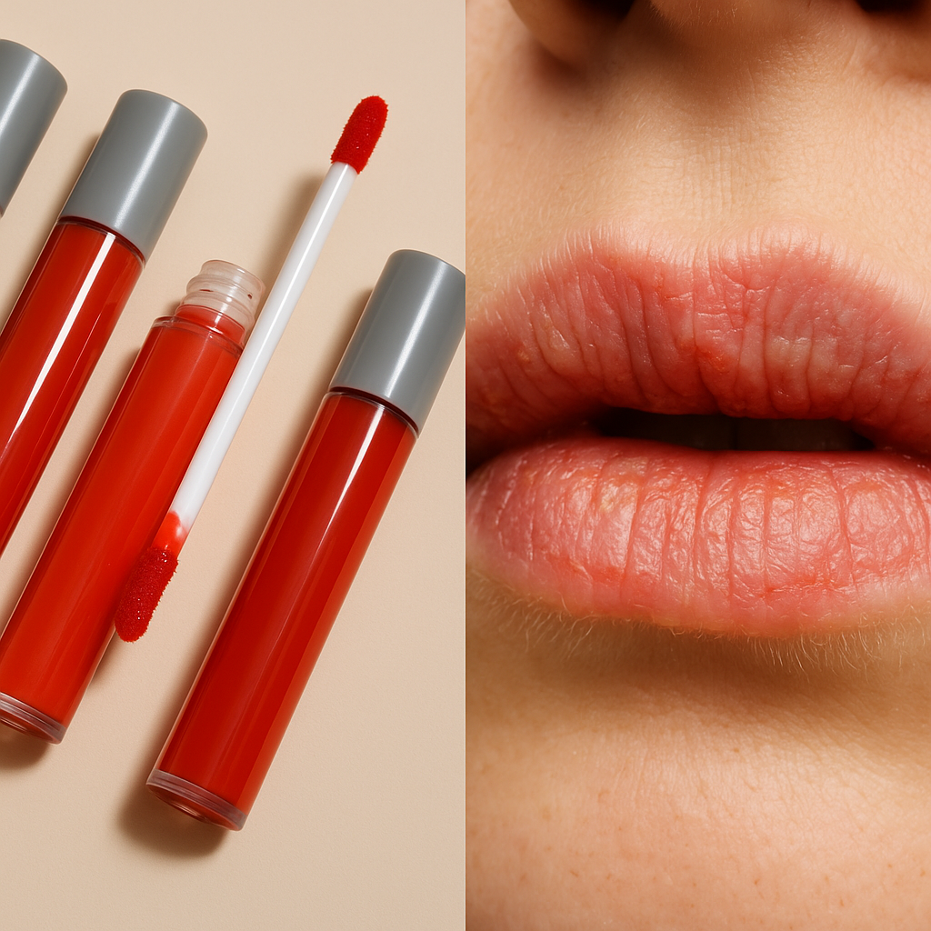 구순염, 틴트 때문일까