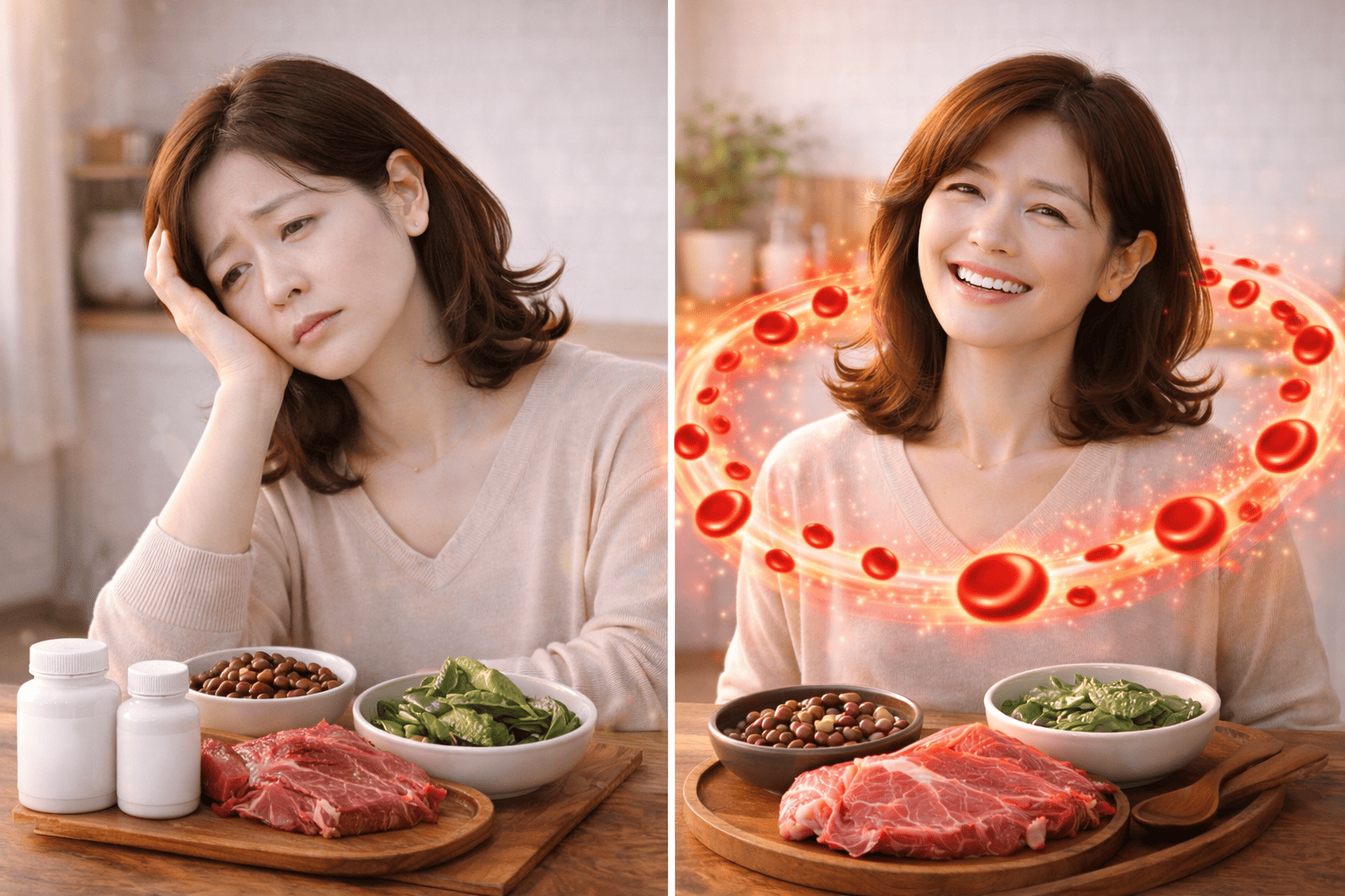 철분과 여성 빈혈예방 중요성