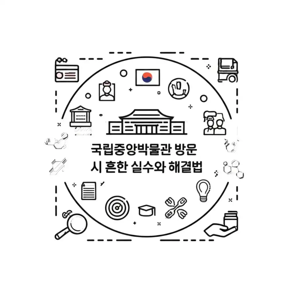 국립중앙박물관 주차장 만차 표지판