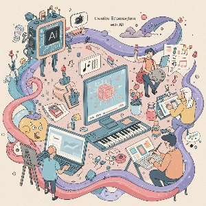 AI가 함께하는 창작 생태계
