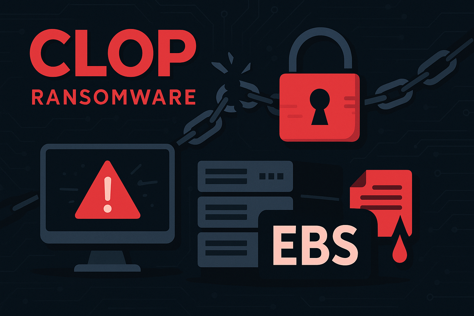 오라클 EBS 해킹 클롭 관련 사진